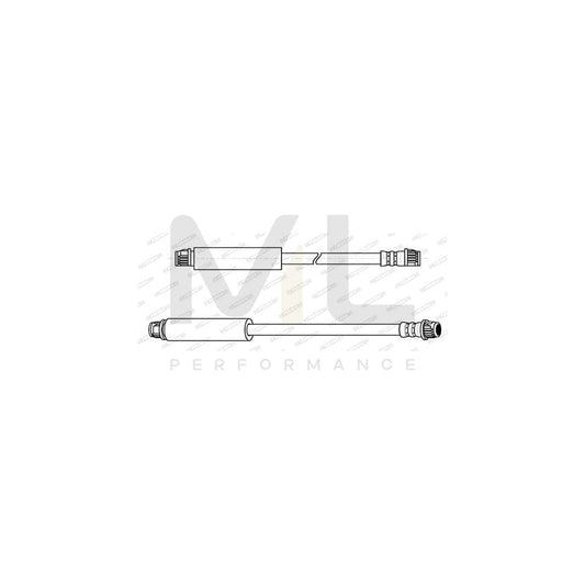 FERODO FHY2853 Brake Hose for CITROEN DISPATCH 285mm, F 10X1 | ML Performance Car Parts