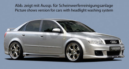 Rieger 00055235 Audi 8E B6 A4 Front Bumper 4 | ML Performance UK Car Parts