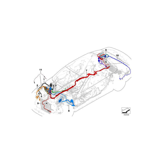 Genuine BMW 61119861065 G32 Rep. Wiring Harness For Electric Fan 400/ 600W (Inc. 630i, 630dX & 620dX) | ML Performance UK
