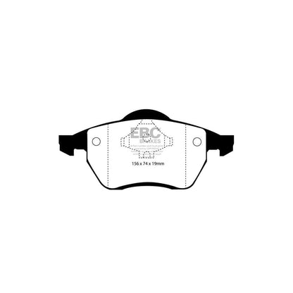 EBC PD40K751 Ford Seat VW Ultimax Pad & Plain Disc Kit - Girling/TRW Caliper (Inc. Galaxy Mk1, Alhambra, Sharan) 2 | ML Performance UK Car Parts