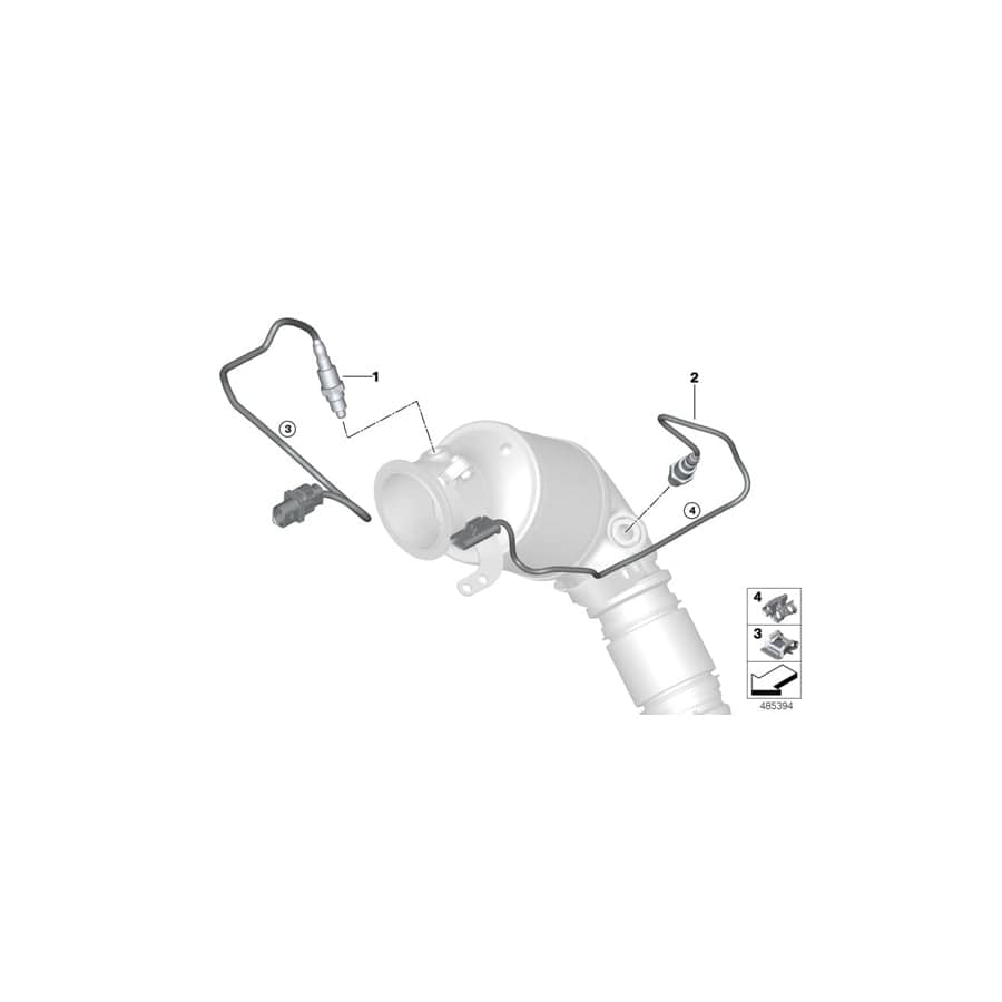 Genuine BMW 11117672167 Cable Clamp (Inc. M5 & M8) | ML Performance UK Car Parts