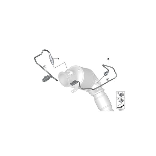 Genuine BMW 11117672167 Cable Clamp (Inc. M5 & M8) | ML Performance UK Car Parts