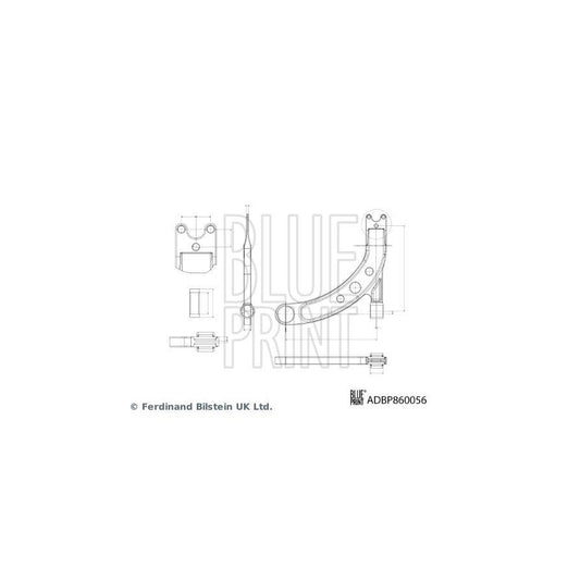 Blue Print ADBP860056 Suspension Arm For Hyundai Accent