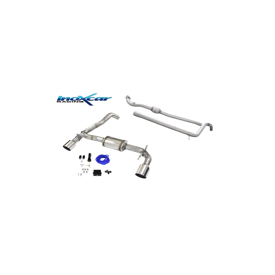 InoXcar VALV.500.03 Abarth 500 Exhaust System | ML Performance UK Car Parts
