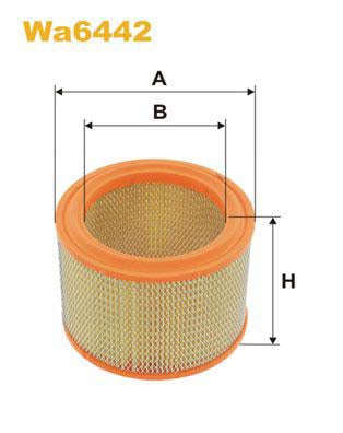 WIX Filters WA6442 Air Filter For Fiat 238-Series Minibus