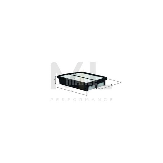 MAHLE ORIGINAL LX 2960 Air Filter Filter Insert | ML Performance Car Parts