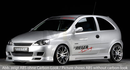 Rieger 00099311 Opel Corsa C Side Skirt 3 | ML Performance UK Car Parts