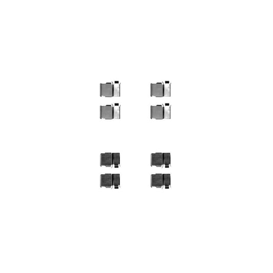 Hella 8DZ 355 204-421 Accessory Kit, Disc Brake Pads
