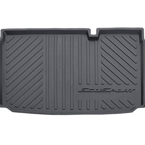 GENUINE FORD 2197235 ECOSPORT REAR RUBBER BOOT LINER LOADING MAT BLACK WITH LOGO 2017- ONWARDS | ML Performance UK