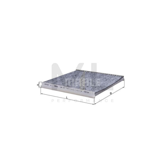 MAHLE ORIGINAL LAK 131 Pollen filter Activated Carbon Filter | ML Performance Car Parts
