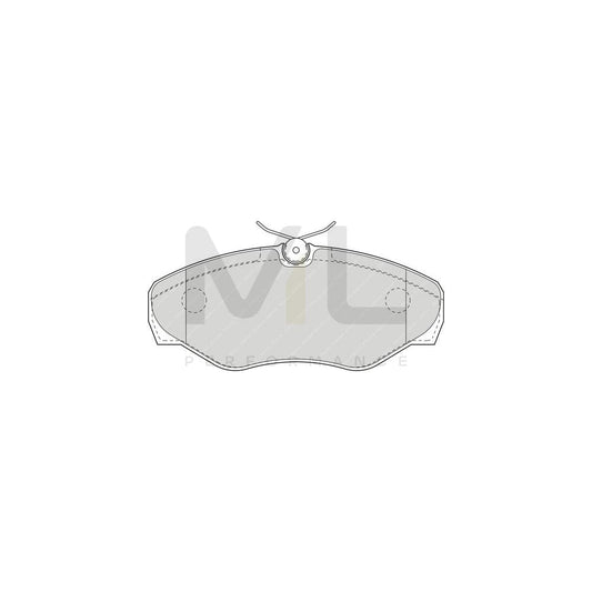 Ferodo Sl Fsl1773 Brake Pad Set Prepared For Wear Indicator, With Piston Clip | ML Performance Car Parts