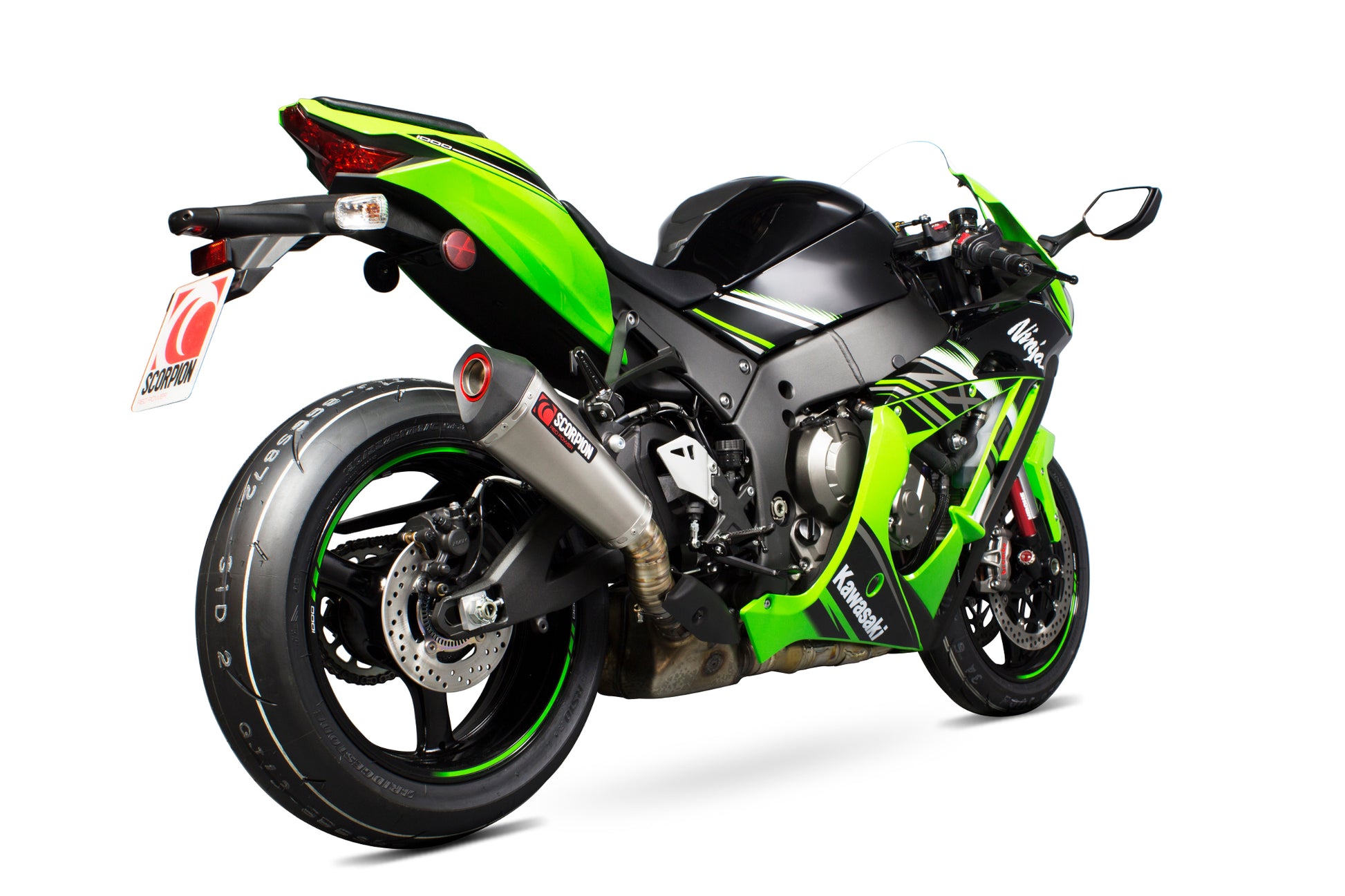 Scorpion RKA113TEO Kawasaki Serket Taper Slip-On (Ninja ZX-10R / ZX-10RR / ZX-10R SE) | ML Performance UK UK