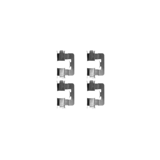 Hella 8DZ 355 204-631 Accessory Kit, Disc Brake Pads For Toyota Corolla