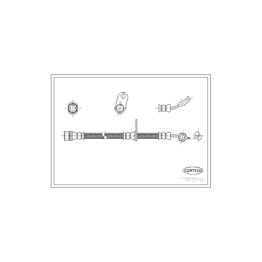 Corteco 19032190 Brake Hose | ML Performance UK