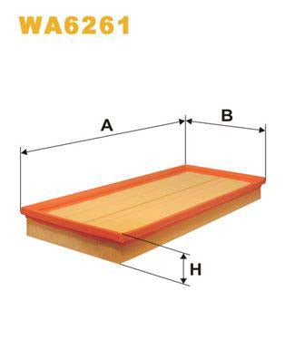 WIX Filters WA6261 Air Filter For BMW 3 Series