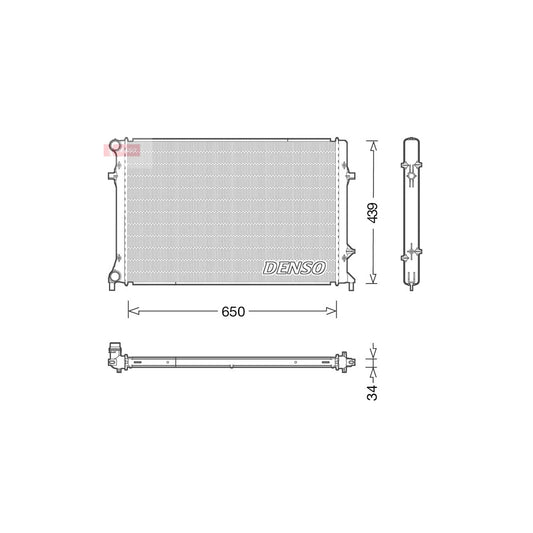 Denso DRM32042 Drm32042 Engine Radiator For Skoda Superb | ML Performance UK