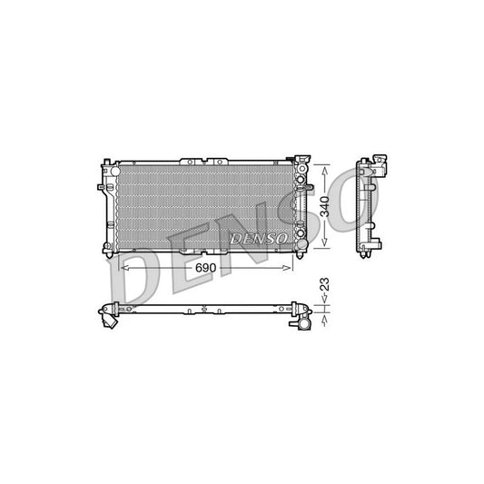 Denso DRM44004 Drm44004 Engine Radiator | ML Performance UK