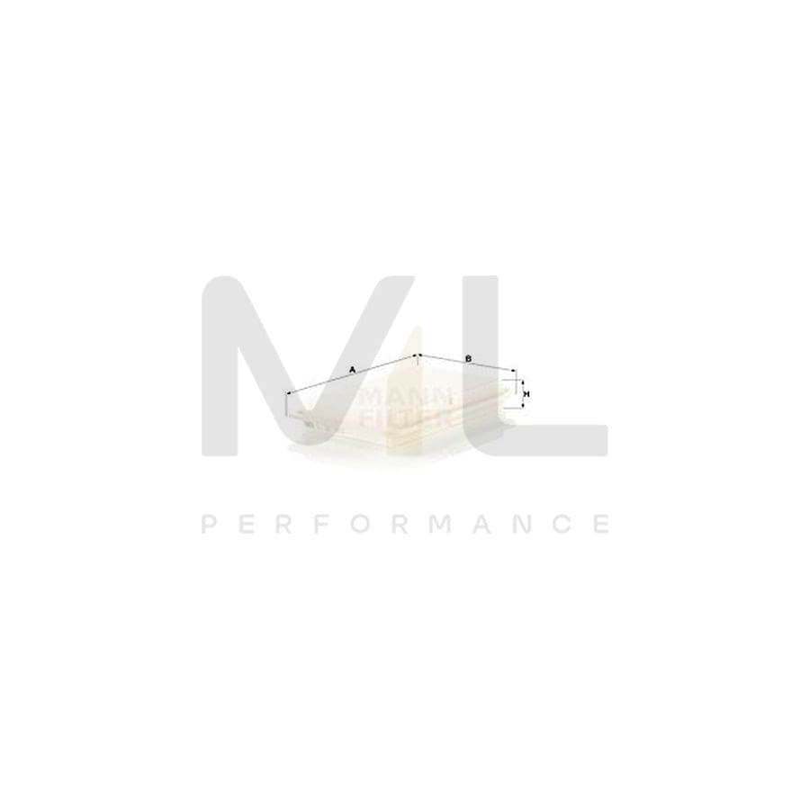 MANN-FILTER C 32 003 Air Filter Filter Insert | ML Performance Car Parts