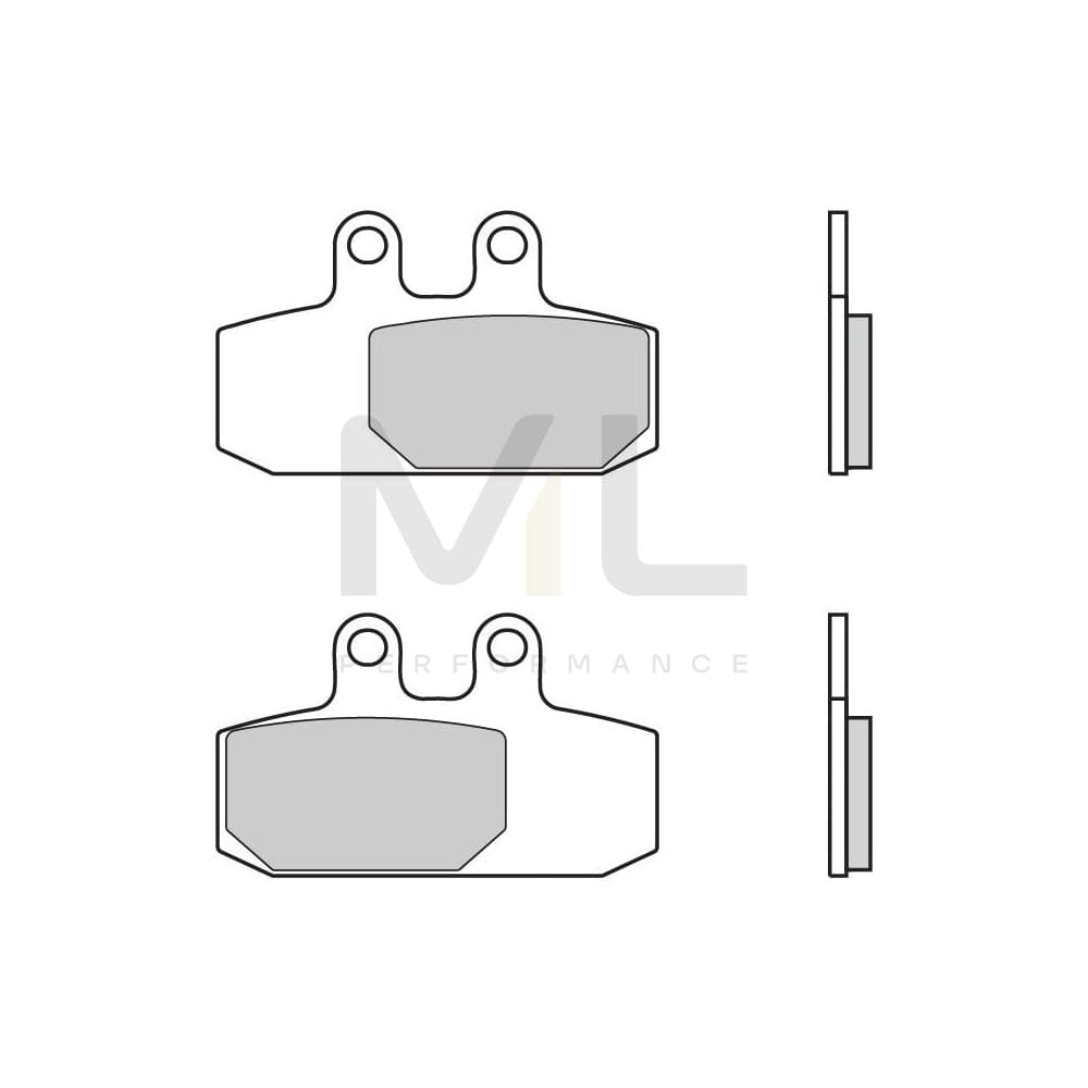 Brembo Carbon Ceramic 07057 Brake Pad Set | ML Performance Car Parts