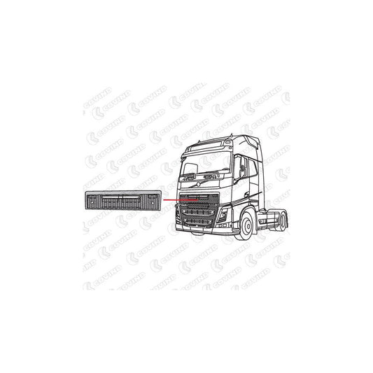 Covind 4Fh/145 Radiator Grille | ML Performance UK