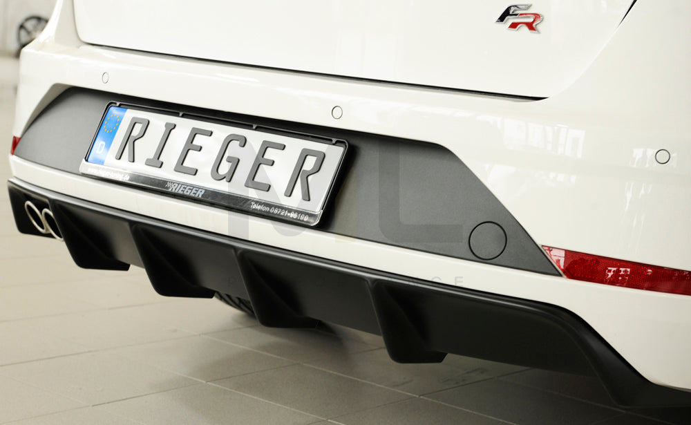 Rieger 00027035 SEAT 5F Leon FR Rear Diffuser 8 | ML Performance UK Car Parts