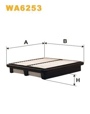 WIX Filters WA6253 Air Filter