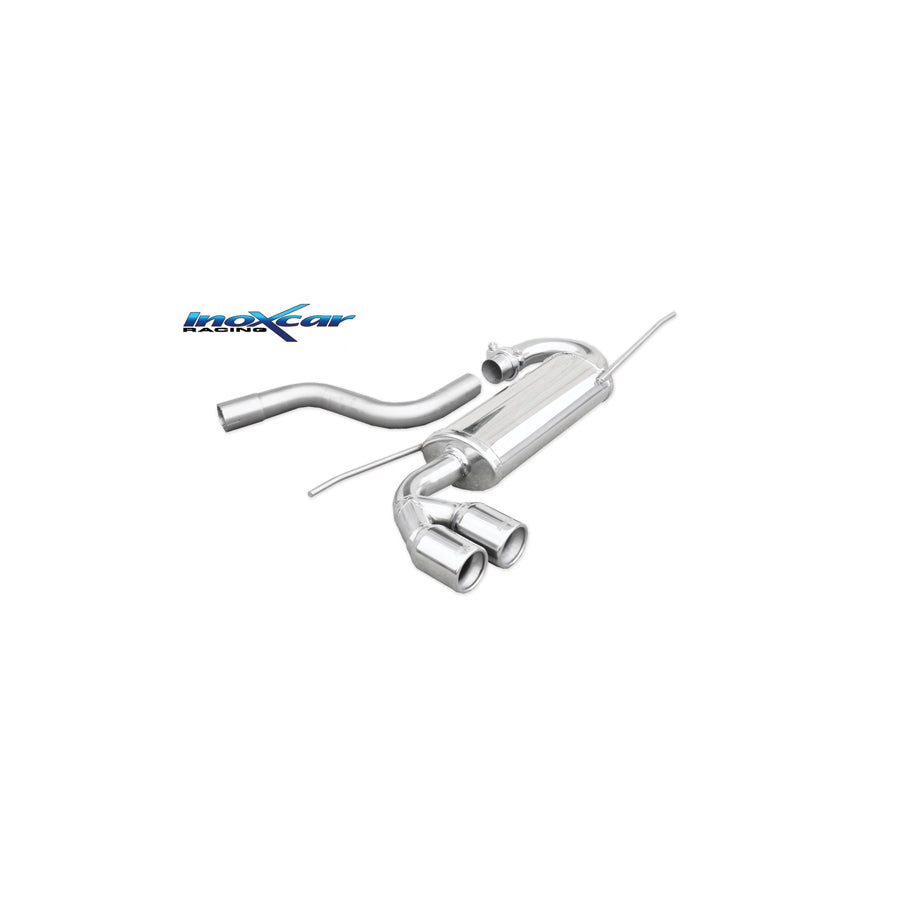 InoXcar WGO.42.80 VW Golf 6 Stainless Steel Rear Exhaust | ML Performance UK Car Parts