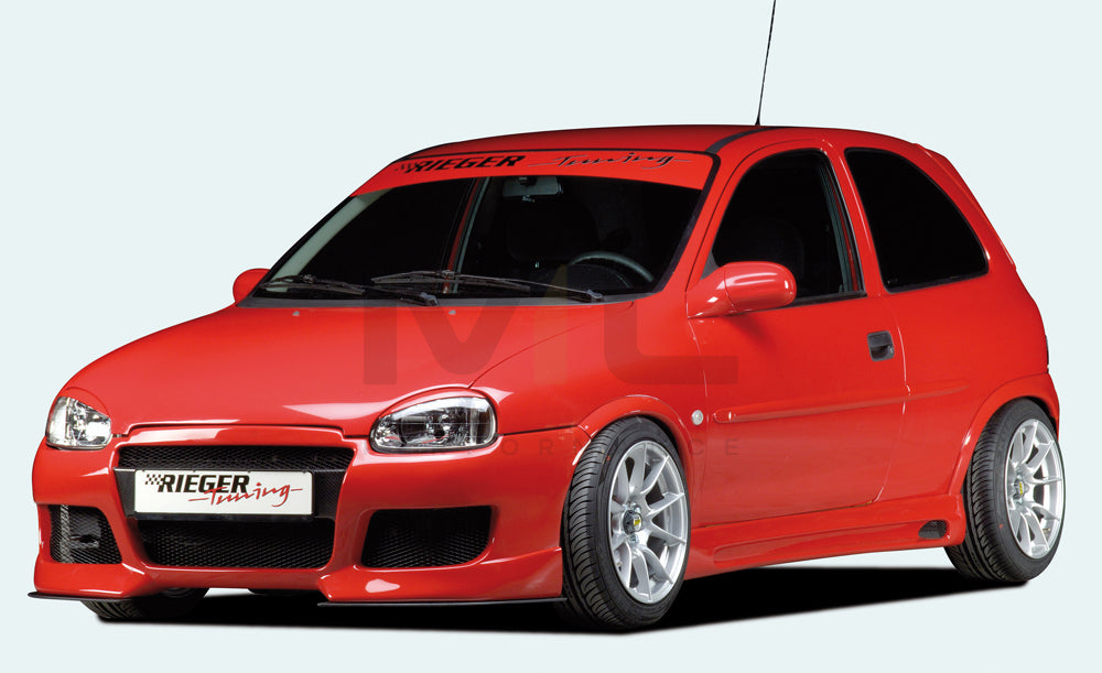 Rieger 00058820 Opel Corsa B Front Bumper 4 | ML Performance UK Car Parts