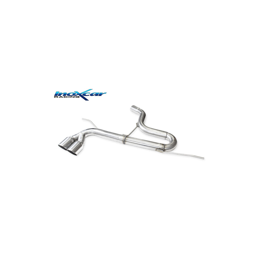 InoXcar WGO.53.RA VW Golf 5 Non-Resonated Rear Exhaust | ML Performance UK Car Parts