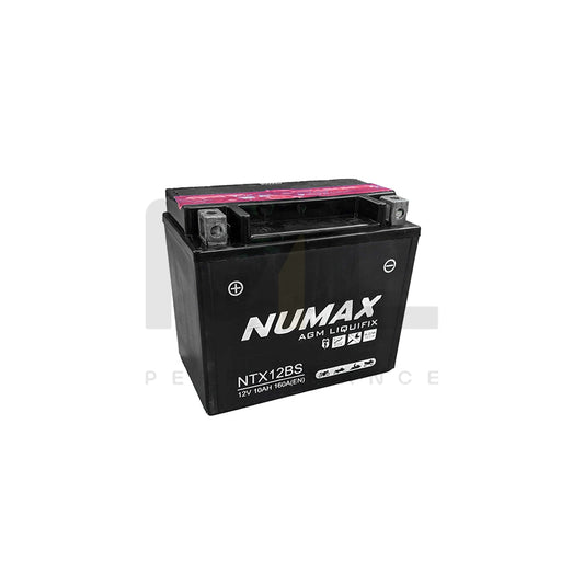 NTX12-BS Numax Motorbike Battery | Car Batteries UK | ML Performance Car Parts