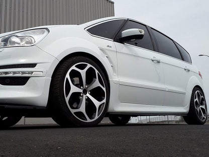 Maxton Design FO-SMAX-1F-SD1T Side Skirts Splitters Ford S-Max Titanium Facelift (2010-2015) | ML Performance UK Car Parts