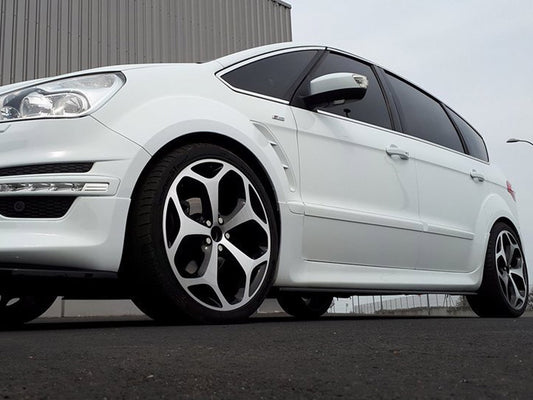 Maxton Design FO-SMAX-1F-SD1T Side Skirts Splitters Ford S-Max Titanium Facelift (2010-2015) | ML Performance UK Car Parts