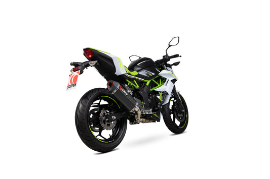 Scorpion RKA125CEO Kawasaki Z125 Serket Parallel Slip-On - Carbon Fibre Sleeve | ML Performance UK UK