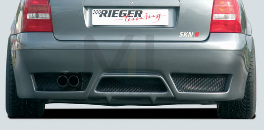 Rieger 00055046 Audi B5 A4 Rear Bumper 1 | ML Performance UK Car Parts