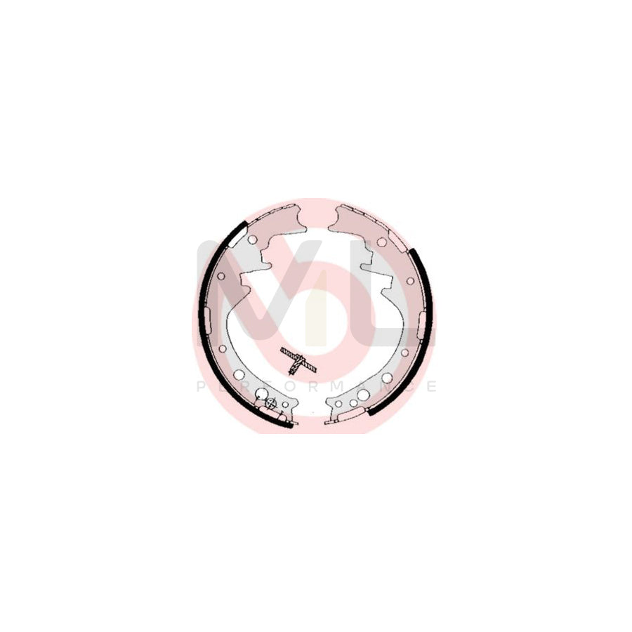 BREMBO S 83 521 Brake Shoe Set with accessories | ML Performance Car Parts