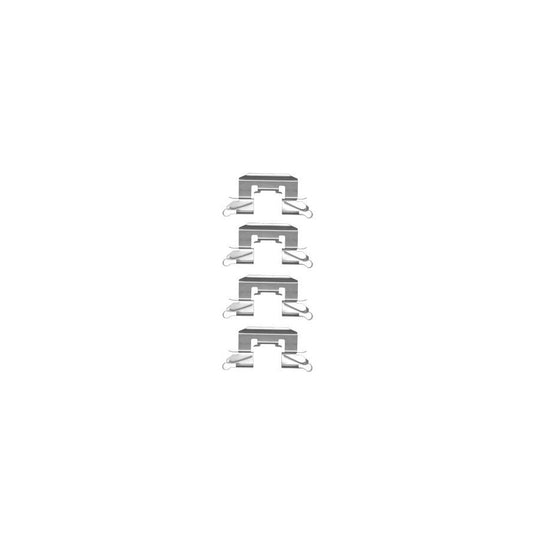 Hella 8DZ 355 204-691 Accessory Kit, Disc Brake Pads