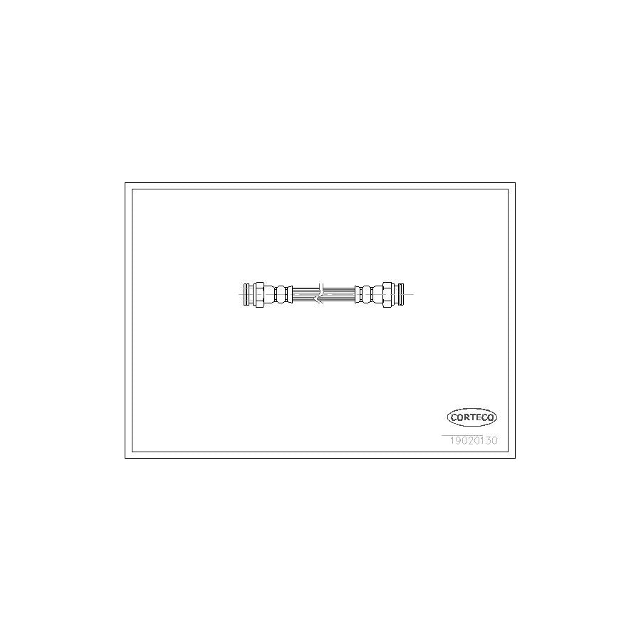 Corteco 19020130 Brake Hose | ML Performance UK