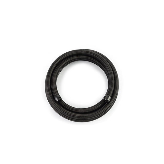 Mishimoto MMSBH-04180-CB 15Ft Stainless Steel Braided Hose w/ -4AN Fittings - Black