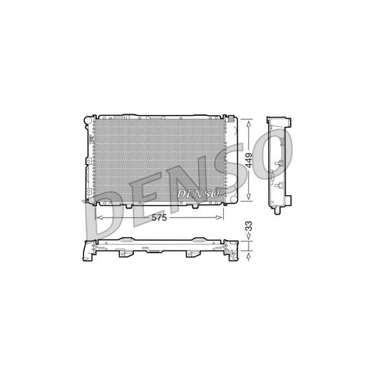Denso DRM17066 Drm17066 Engine Radiator Suitable For Mercedes-Benz 190 (W201) | ML Performance UK