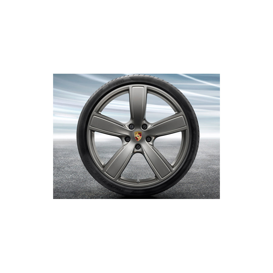Genuine Porsche 22 Cayenne 'Sport Classic' Alloy Wheels & Summer Tyres Original Porsche | ML Performance UK Car Parts