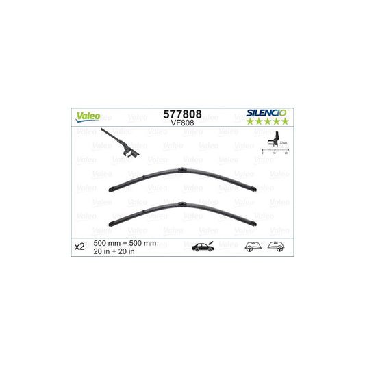 Valeo Silencio X.Trm 577808 Wiper Blade | ML Performance UK Car Parts