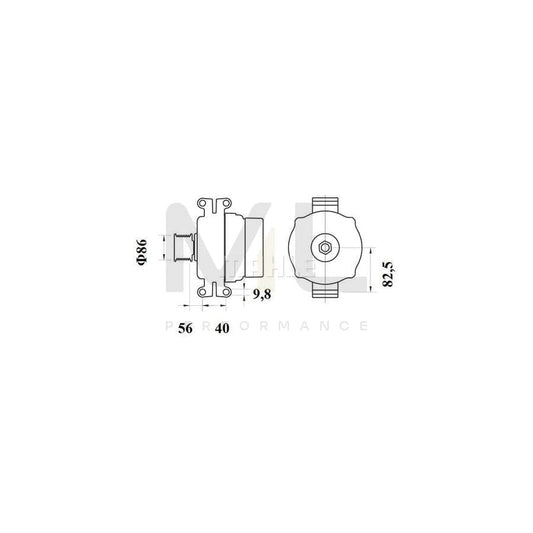 MAHLE ORIGINAL TX 181 95D Engine thermostat Opening Temperature: 95��C, with seal | ML Performance Car Parts