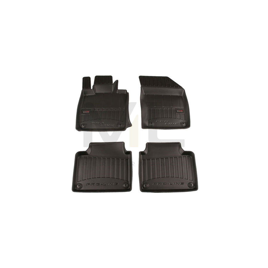 FROGUM 3D408081 Floor mat set for VOLVO S90 II (234) Elastomer, Front and Rear, Quantity: 4, Black | ML Performance Car Parts