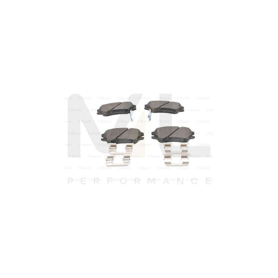 Bosch 0986494630 Brake Pad Set For Hyundai Amica / Atoz (Mx) With Acoustic Wear Warning, With Anti-Squeak Plate, With Spring BP1066 | ML Performance Car Parts