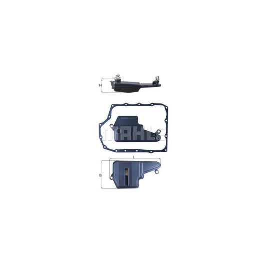Mahle Original Hx 193D Hydraulic Filter, Automatic Transmission | ML Performance UK Car Parts