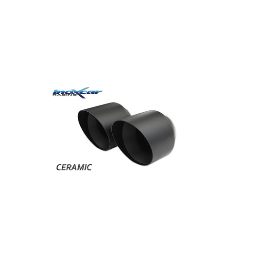 InoXcar HOCI.06.10CBLACK Honda Civic Rear Silencer | ML Performance UK Car Parts