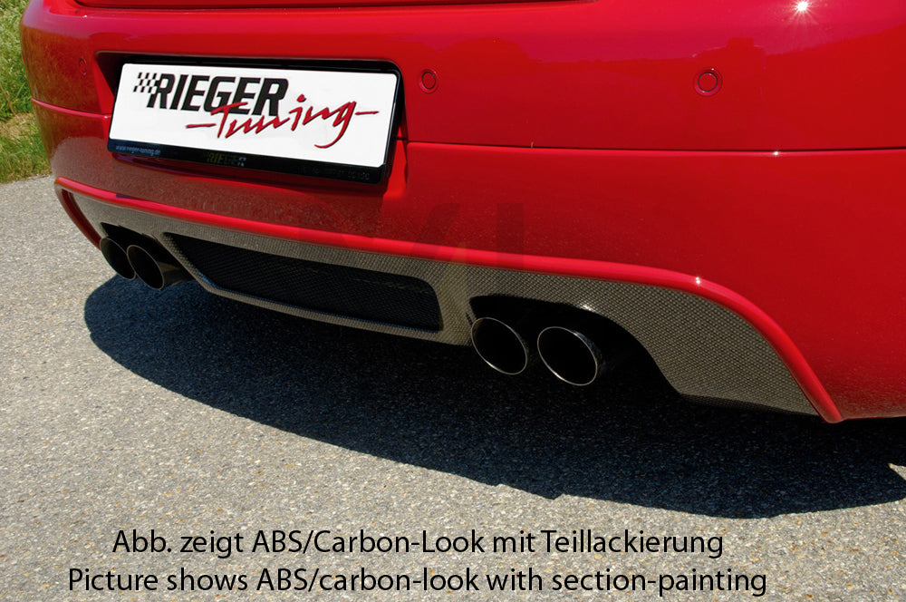 Rieger 00059408 VW Mk5 Golf Rear Diffuser 3 | ML Performance UK Car Parts