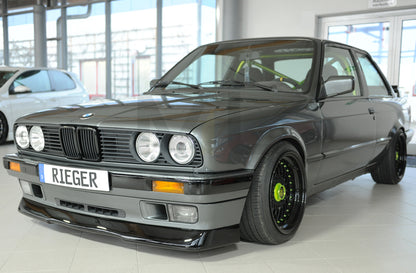 Rieger 00088270 BMW 3 Series E30 Front Splitter 7 | ML Performance UK Car Parts
