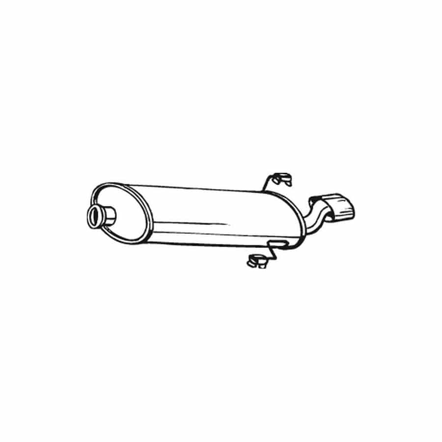 Bosal 190-701 Rear Silencer For Peugeot 306 Hatchback