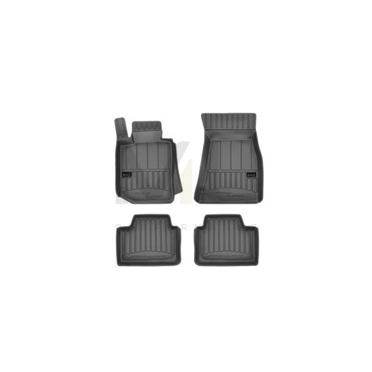 FROGUM 3D407893 Floor mat set for BMW 3 Saloon (G20) Elastomer, Front and Rear, Quantity: 4, Black | ML Performance Car Parts
